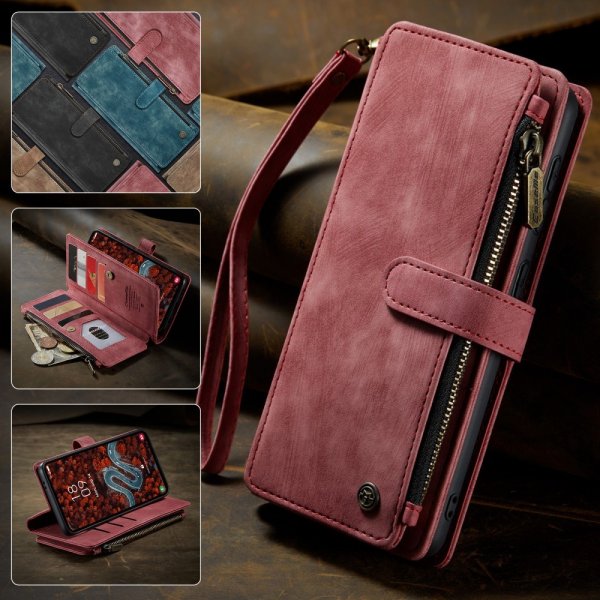 CaseMe Samsung Galaxy S24 Plus/S25 Plus Cover C30 Series Rød