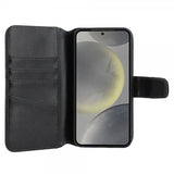 Nordic Covers Samsung Galaxy S24 Plus/Galaxy S25 Plus Etui Essential Leather Raven Black