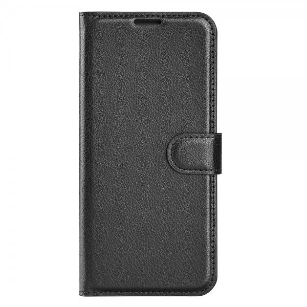 Samsung Galaxy S25 Plus Etui Litchi Sort