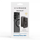 Vivanco Samsung Galaxy S25 Plus Etui Mag Wallet Sort