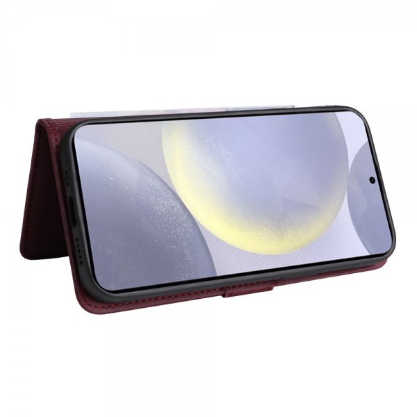 Betopnice Samsung Galaxy S25 Plus Etui med Aftageligt Cover 005 Rød