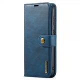 Dg.Ming Samsung Galaxy S25 Plus Etui med Aftageligt Cover Blå