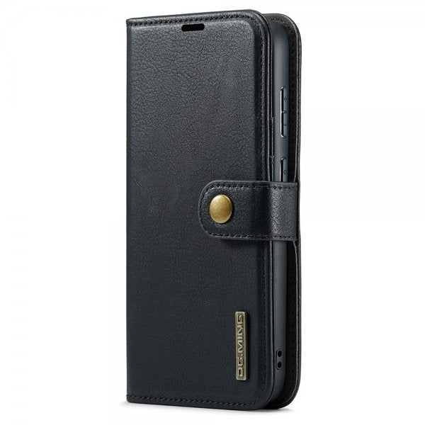 Dg.Ming Samsung Galaxy S25 Plus Etui med Aftageligt Cover Sort