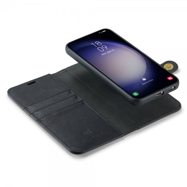 Dg.Ming Samsung Galaxy S25 Plus Etui med Aftageligt Cover Sort