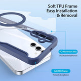 Dux Ducis Samsung Galaxy S25 Plus Cover Skin X Pro Series MagSafe Blå