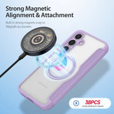 Dux Ducis Samsung Galaxy S25 Plus Cover Skin X Pro Series MagSafe Lilla