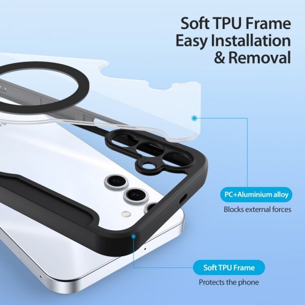 Dux Ducis Samsung Galaxy S25 Plus Cover Skin X Pro Series MagSafe Sort