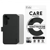 CARE by PanzerGlass Samsung Galaxy S25 Plus Etui Tango Two-in-One Wallet MagSafe Sort