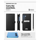 Spigen Samsung Galaxy S25 Plus Cover Wallet S Sort