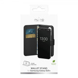 Puro Samsung Galaxy S25 Plus Etui Wallet Stand Sort