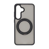 Samsung Galaxy S25 Plus Cover Drejeligt MagSafe Stativ Sort