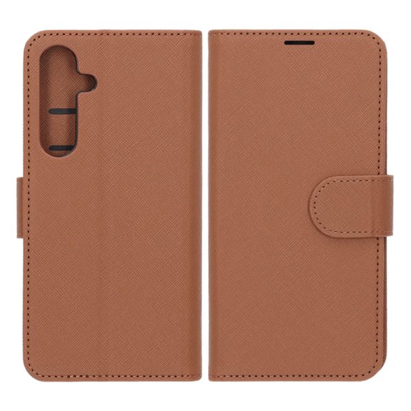 Samsung Galaxy S25 Plus Cover med Kortrum og Stativfunktion i Brun