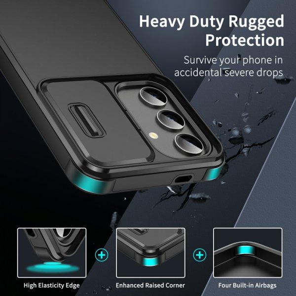 Samsung Galaxy S25 Plus Cover Kamera Slide Sort