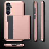 Samsung Galaxy S25 Plus Cover Card Slide Grøn