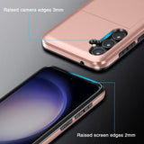 Samsung Galaxy S25 Plus Cover Card Slide Rosaguld