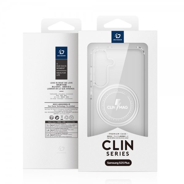 Dux Ducis Samsung Galaxy S25 Plus Cover Clin Series MagSafe Transparent