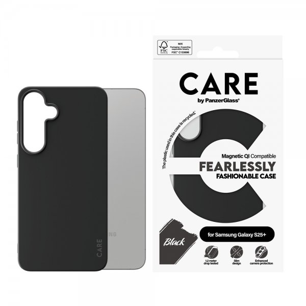 CARE by PanzerGlass Samsung Galaxy S25 Plus Cover Fashionable MagSafe Sort