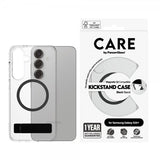 CARE by PanzerGlass Samsung Galaxy S25 Plus Cover Kickstand MagSafe Sort