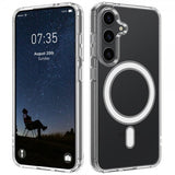 Samsung Galaxy S25 Plus Cover MagSafe Transparent