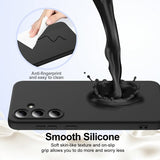 Samsung Galaxy S25 Plus Cover med Strop Silikone MagSafe Sort