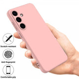 Samsung Galaxy S25 Plus Cover med Strop Silikone Rosa