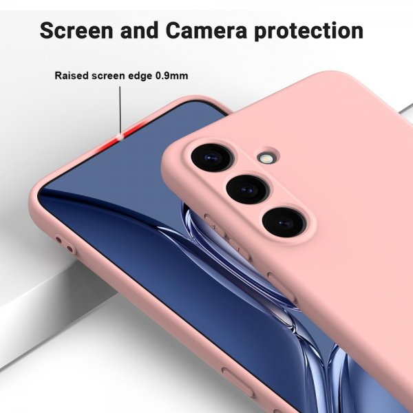Samsung Galaxy S25 Plus Cover med Strop Silikone Rosa