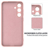 Samsung Galaxy S25 Plus Cover med Strop Silikone Rosa