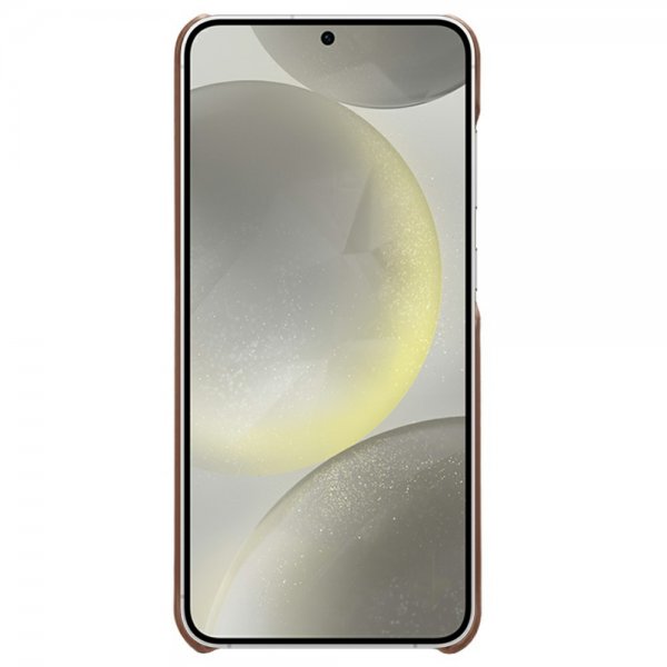 Samsung Galaxy S25 Plus Cover med to Kortlommer Mørkebrun