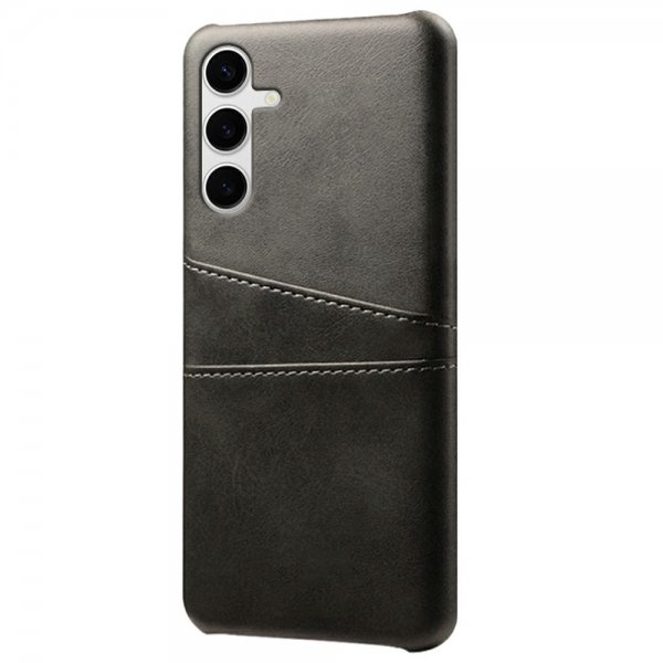 Samsung Galaxy S25 Plus Cover med to Kortlommer Sort