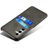 Samsung Galaxy S25 Plus Cover med to Kortlommer Sort