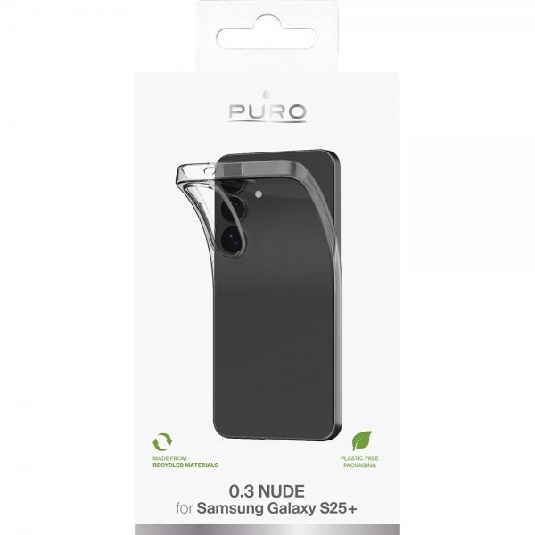 Puro Samsung Galaxy S25 Plus Cover Nude Transparent