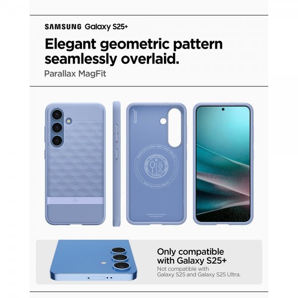 Spigen Samsung Galaxy S25 Plus Cover Parallax MagFit Purple-ish