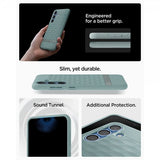Spigen Samsung Galaxy S25 Plus Cover Parallax MagFit Sage Green