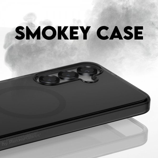 CARE by PanzerGlass Samsung Galaxy S25 Plus Cover Smokey MagSafe Sort