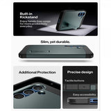 Spigen Samsung Galaxy S25 Plus Cover Tough Armor MagFit Abyss Green