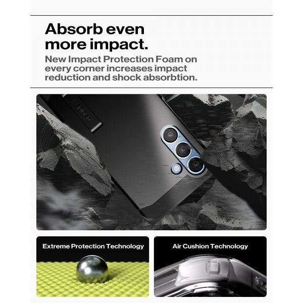 Spigen Samsung Galaxy S25 Plus Cover Tough Armor MagFit Sort