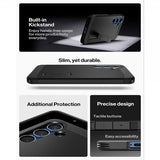 Spigen Samsung Galaxy S25 Plus Cover Tough Armor MagFit Sort