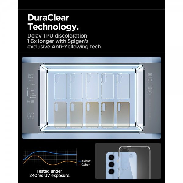 Spigen Samsung Galaxy S25 Plus Cover Ultra Hybrid Crystal Clear