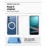 Spigen Samsung Galaxy S25 Plus Cover Ultra Hybrid MagFit Clear White