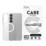 CARE by PanzerGlass Samsung Galaxy S25 Plus Cover Urban Combat MagSafe Hvid
