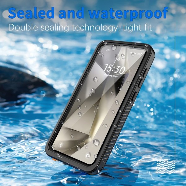Redpepper Samsung Galaxy S25 Plus Cover Vandtæt IP68 Sort