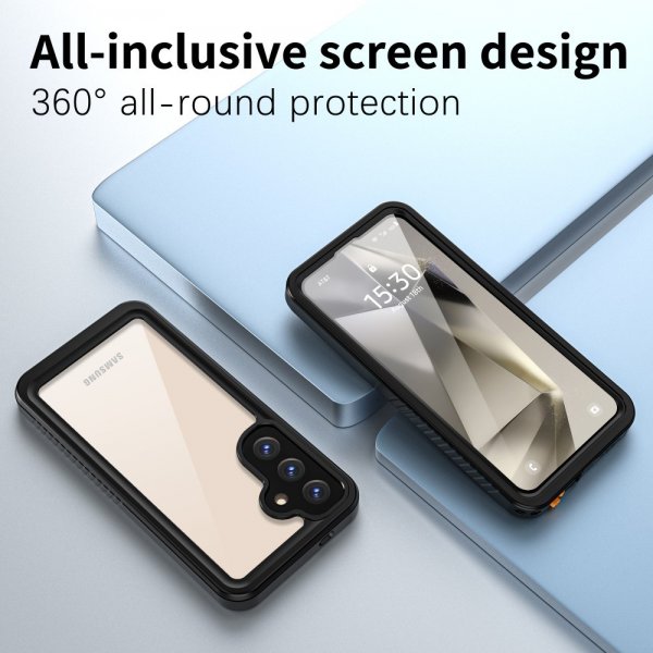 Redpepper Samsung Galaxy S25 Plus Cover Vandtæt IP68 Sort