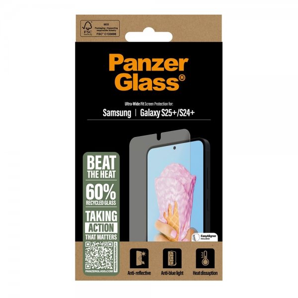 PanzerGlass Samsung Galaxy S24 Plus/Galaxy S25 Plus Skærmbeskyttelse All-in-One