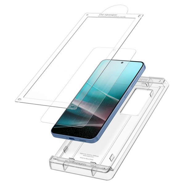 Spigen Samsung Galaxy S25 Plus Skærmbeskyttelse EliteShield EZ Fit