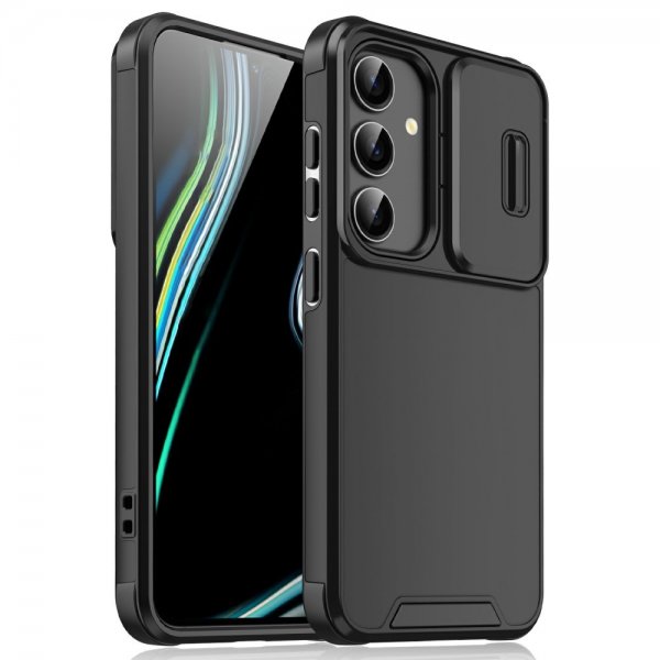 Samsung Galaxy S25 Cover Kameraskydd Sort