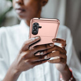 Samsung Galaxy S25 Cover Card Slide Blå