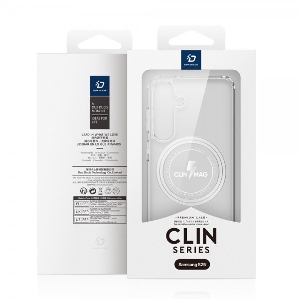 Dux Ducis Samsung Galaxy S25 Cover Clin Series MagSafe Transparent