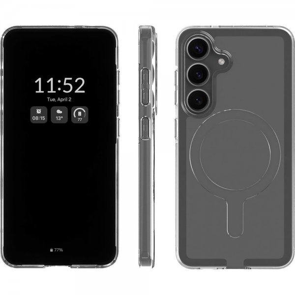 agood company Samsung Galaxy S25 Cover CLRPRTCT Transparent