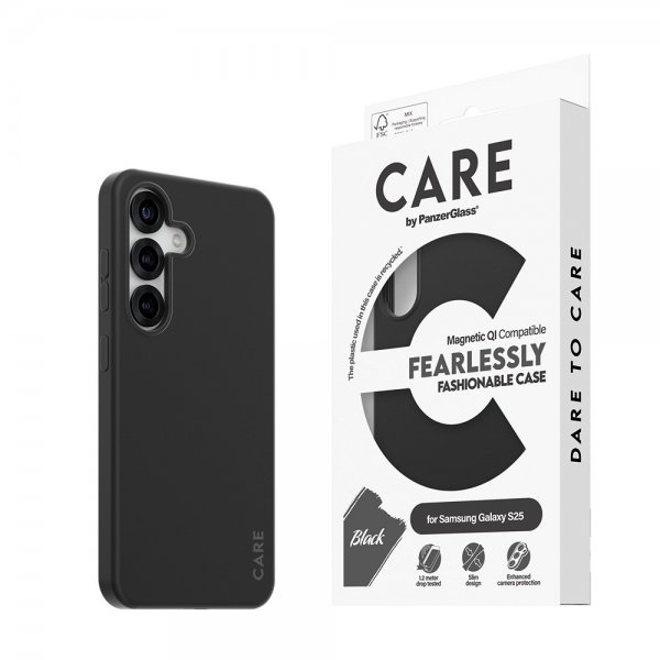 CARE by PanzerGlass Samsung Galaxy S25 Cover Fashionable MagSafe Sort
