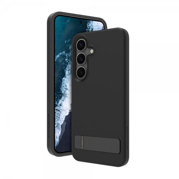 dbramante1928 Samsung Galaxy S25 Cover Iceland Pro Qi2 Kickstand Sort